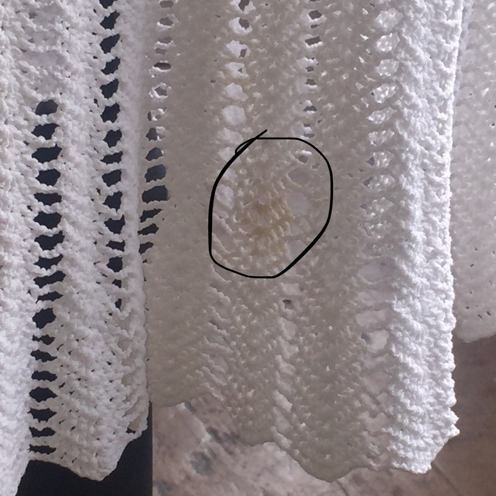 Catherine Malandrino white stretchy lace mesh dress - Picture 9 of 9
